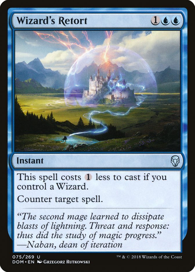 Wizard's Retort - Dominaria-(075)