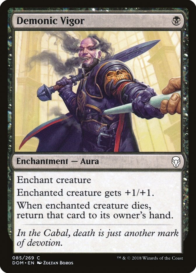 Demonic Vigor - Dominaria-(085)