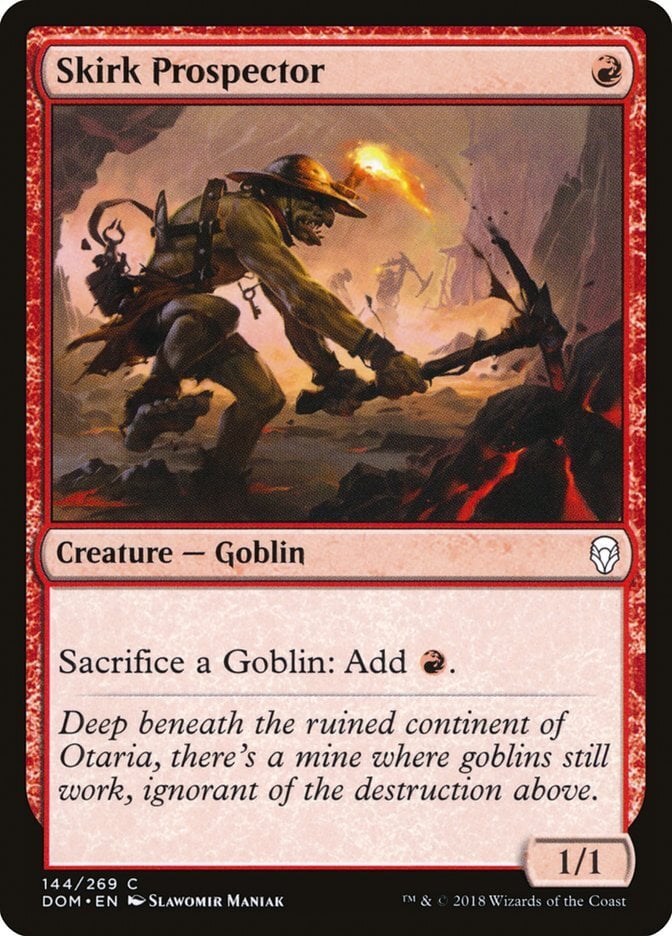 Skirk Prospector - Dominaria-(144)-Foil