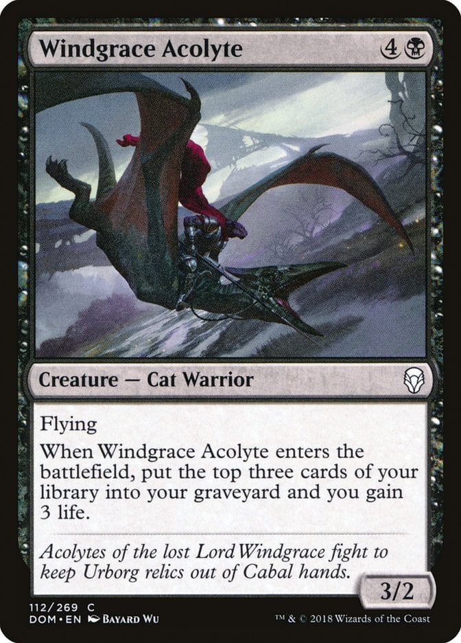 Windgrace Acolyte - Dominaria-(112)