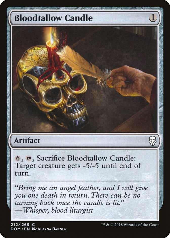 Bloodtallow Candle - Dominaria-(212)