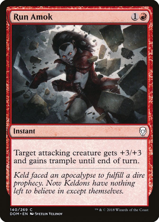 Run Amok - Dominaria-(140)