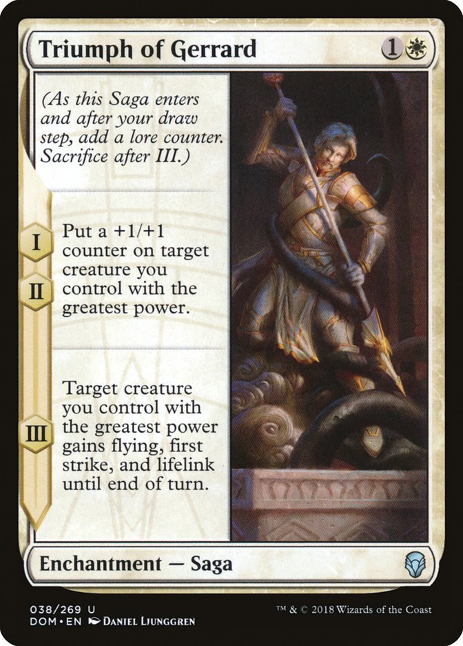 Triumph of Gerrard - Dominaria-(038)