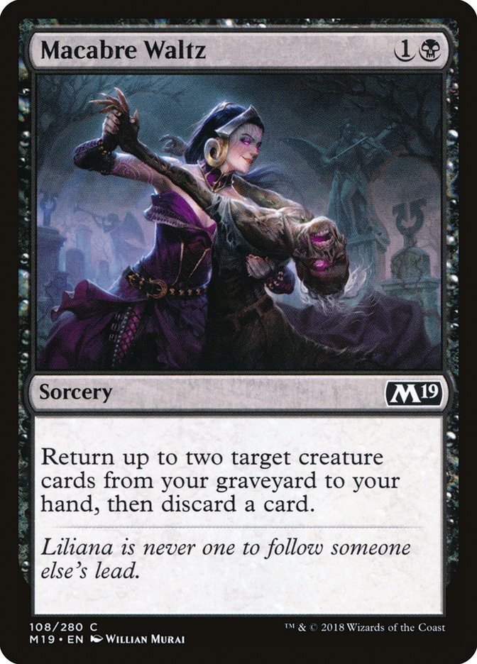 Macabre Waltz - Core Set 2019-(108)
