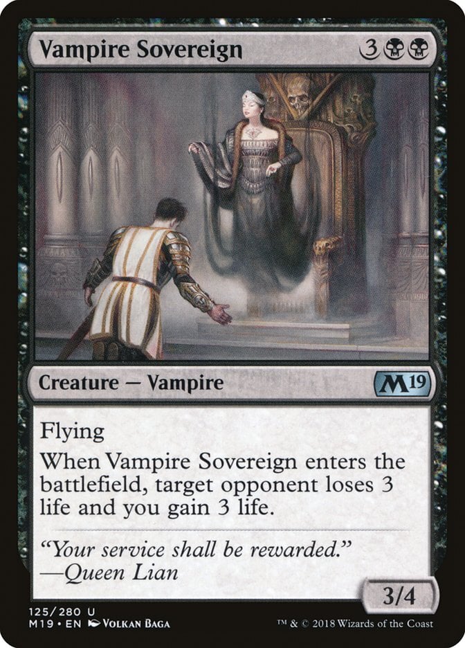 Vampire Sovereign - Core Set 2019-(125)