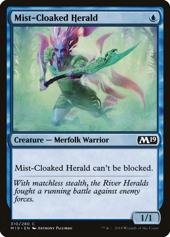 Mist-Cloaked Herald - Core Set 2019-(310)