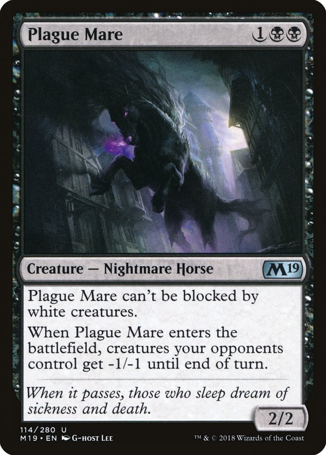 Plague Mare - Core Set 2019-(114)