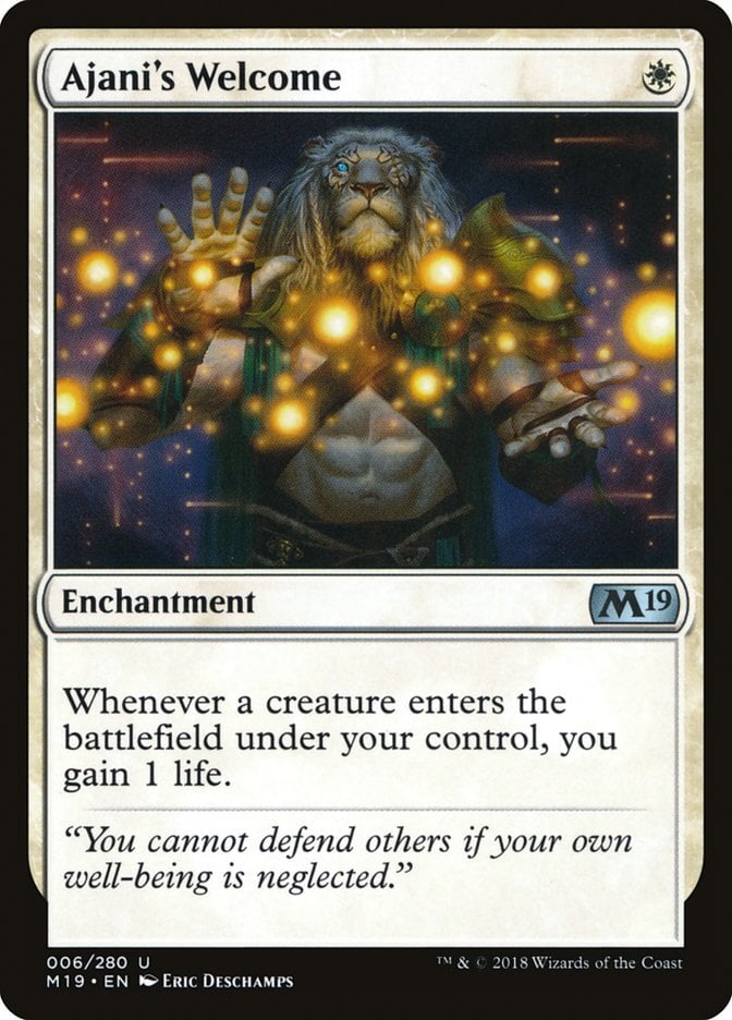 Ajani's Welcome - Core Set 2019-(006)