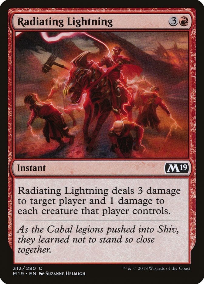Radiating Lightning - Core Set 2019-(313)