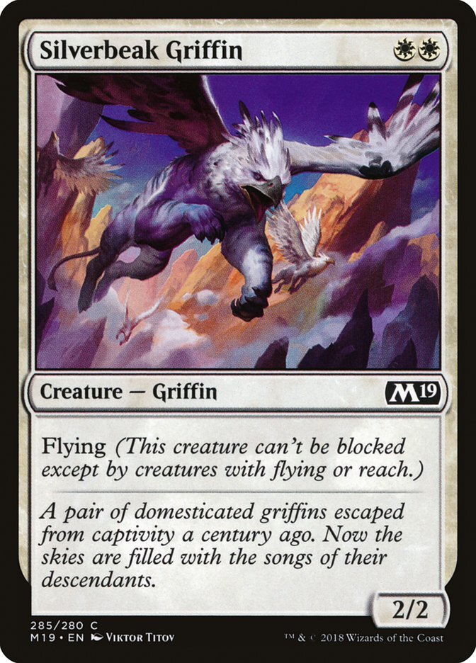Silverbeak Griffin - Core Set 2019-(285)