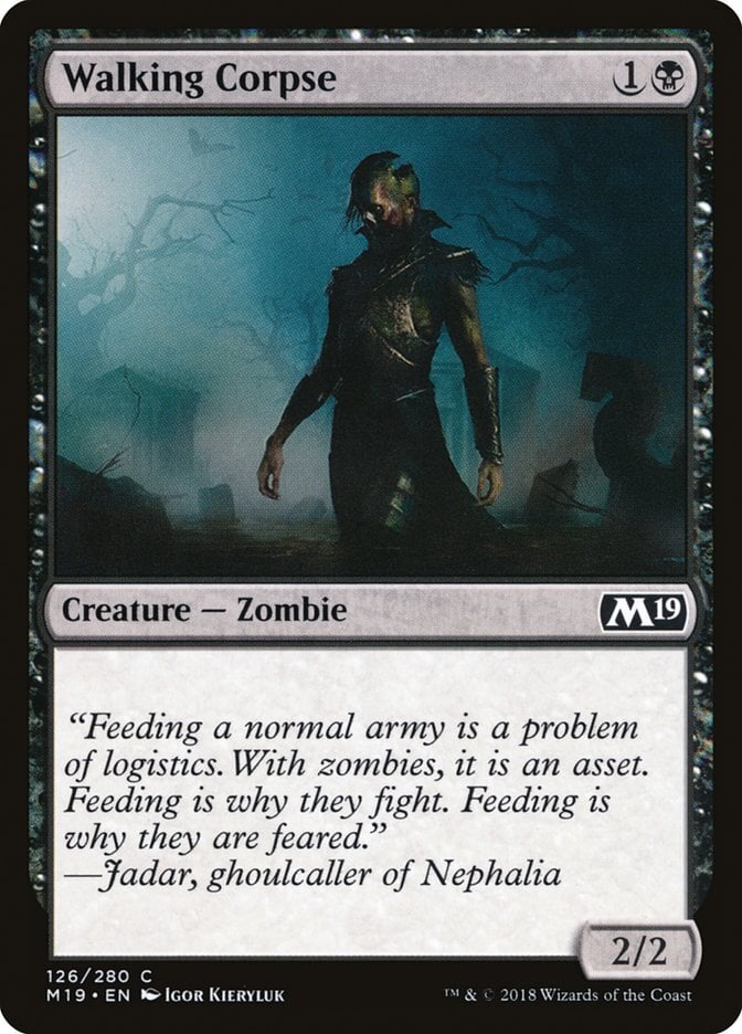 Walking Corpse - Core Set 2019-(126)
