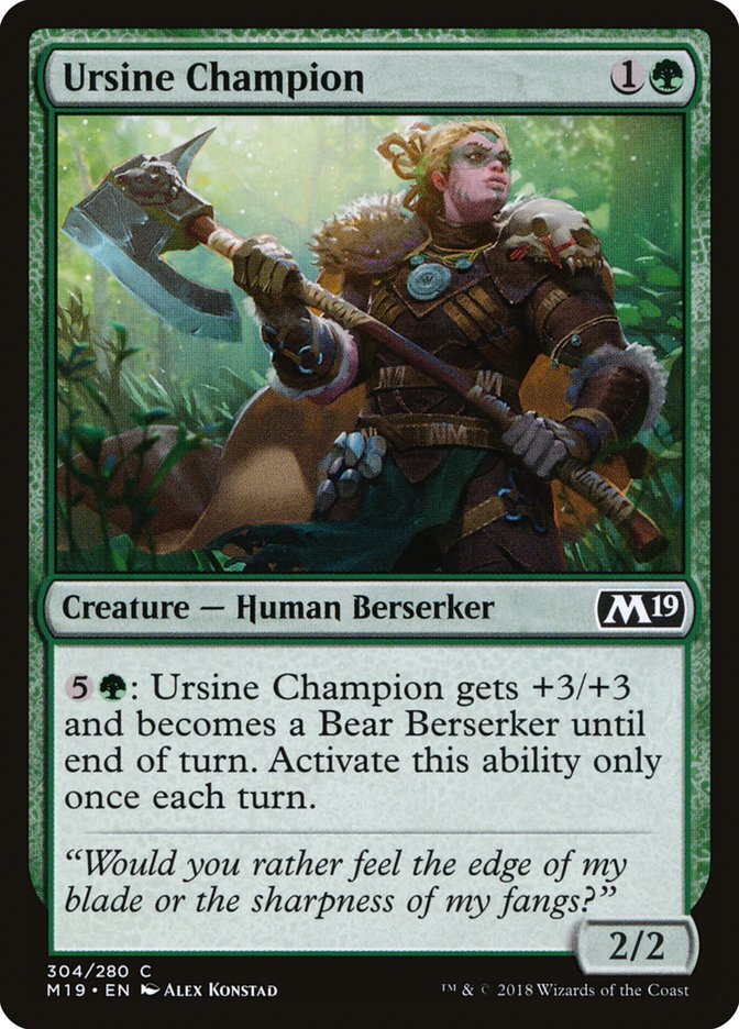 Ursine Champion - Core Set 2019-(304)