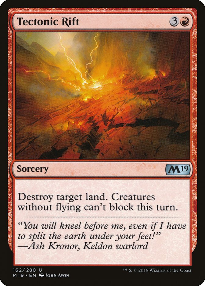 Tectonic Rift - Core Set 2019-(162)