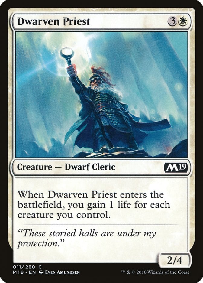 Dwarven Priest - Core Set 2019-(011)