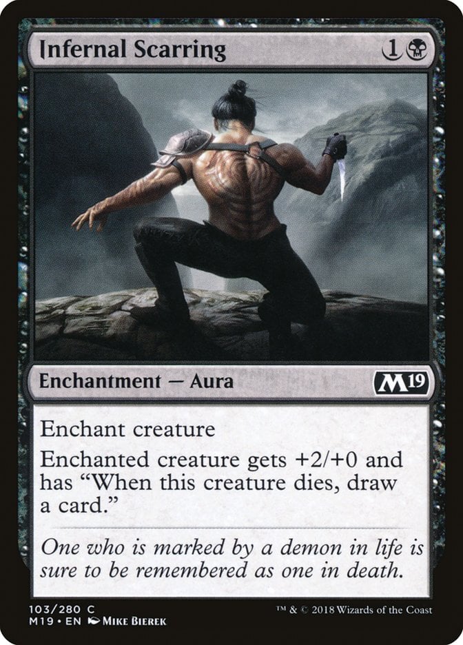 Infernal Scarring - Core Set 2019-(103)
