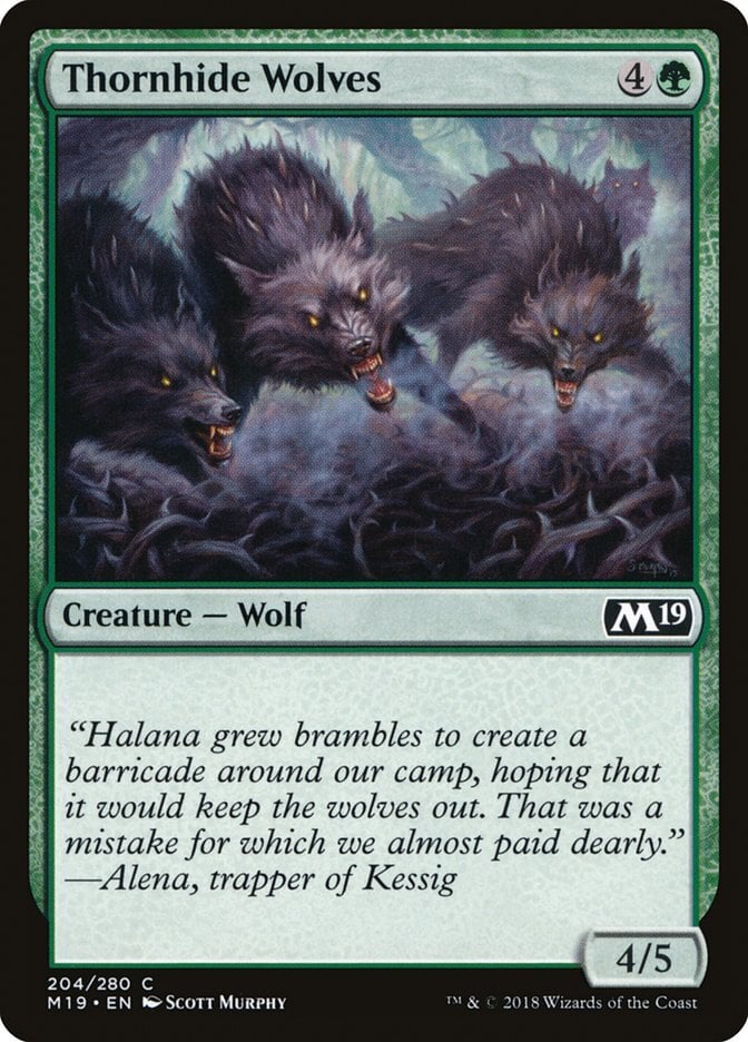 Thornhide Wolves - Core Set 2019-(204)