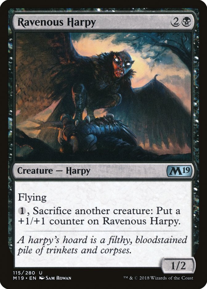 Ravenous Harpy - Core Set 2019-(115)