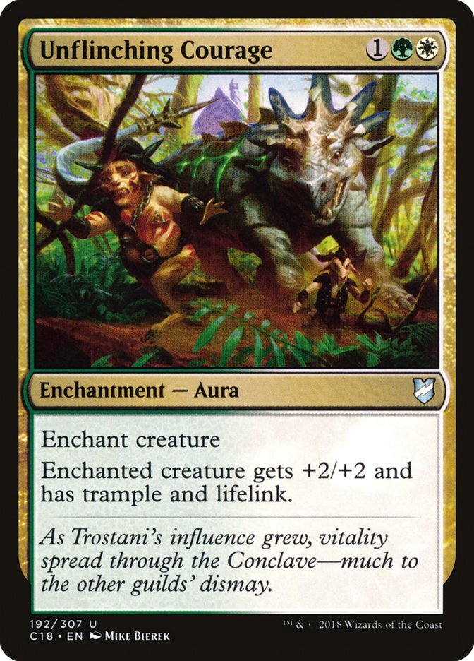 Unflinching Courage - Commander 2018-(192)