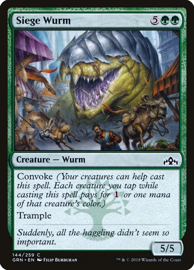 Siege Wurm - Guilds of Ravnica-(144)