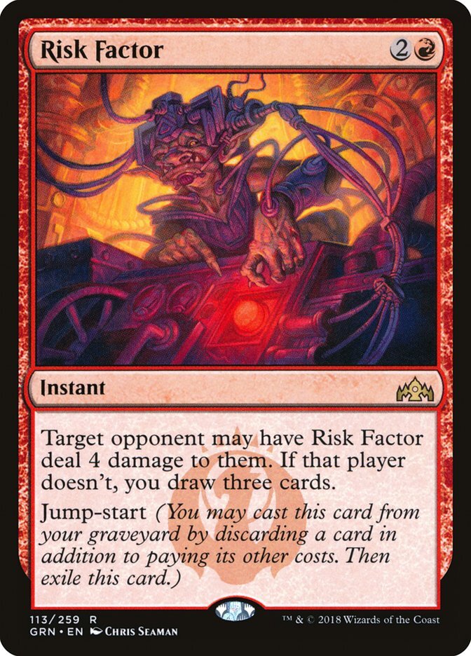 Risk Factor - Guilds of Ravnica-(113)-Foil