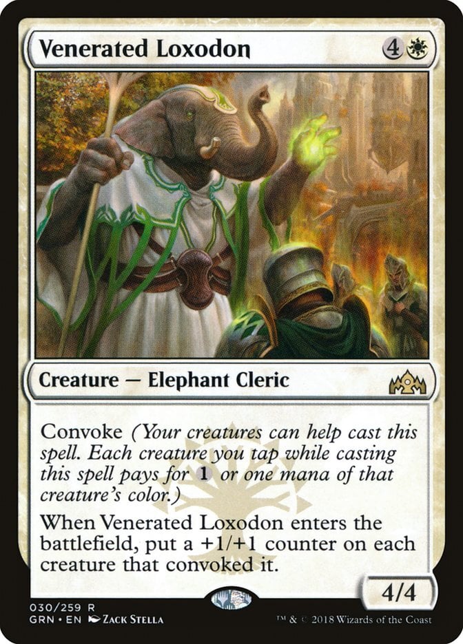 Venerated Loxodon - Guilds of Ravnica-(030)