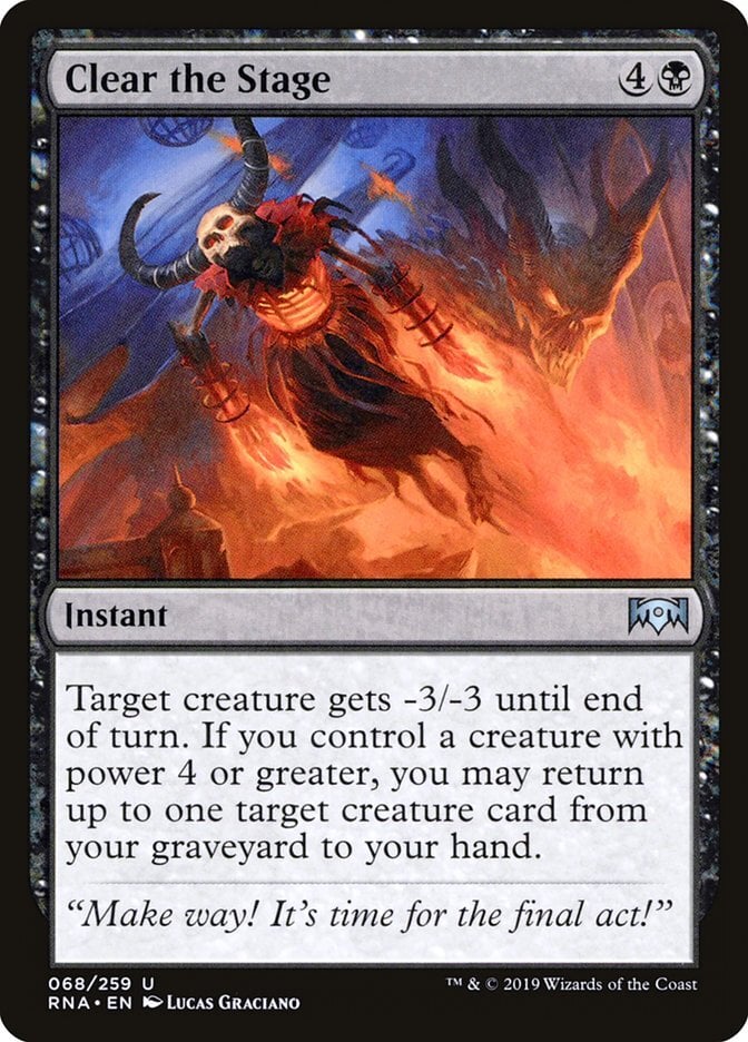 Clear the Stage - Ravnica Allegiance-(068)