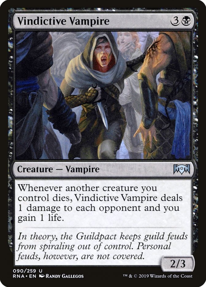 Vindictive Vampire - Ravnica Allegiance-(090)