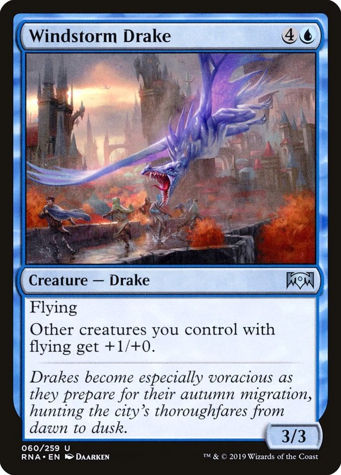 Windstorm Drake - Ravnica Allegiance-(060)