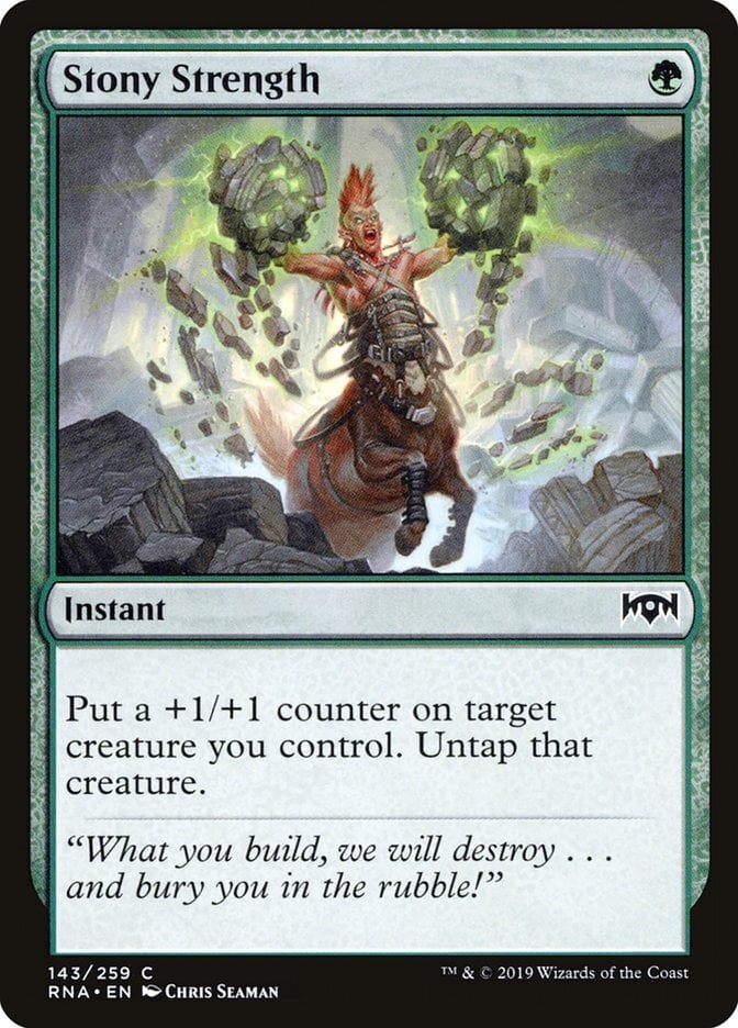 Stony Strength - Ravnica Allegiance-(143)