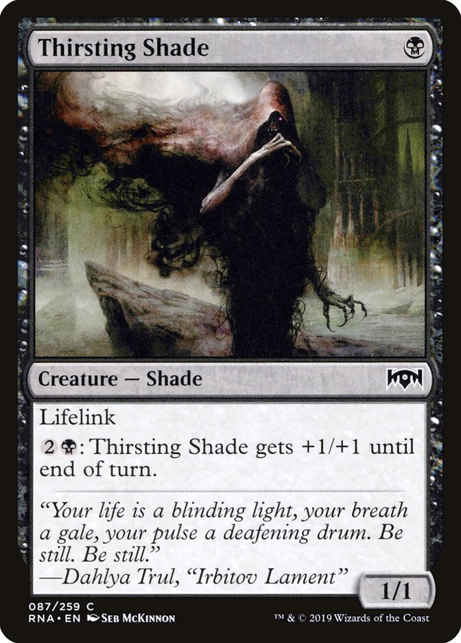 Thirsting Shade - Ravnica Allegiance-(087)