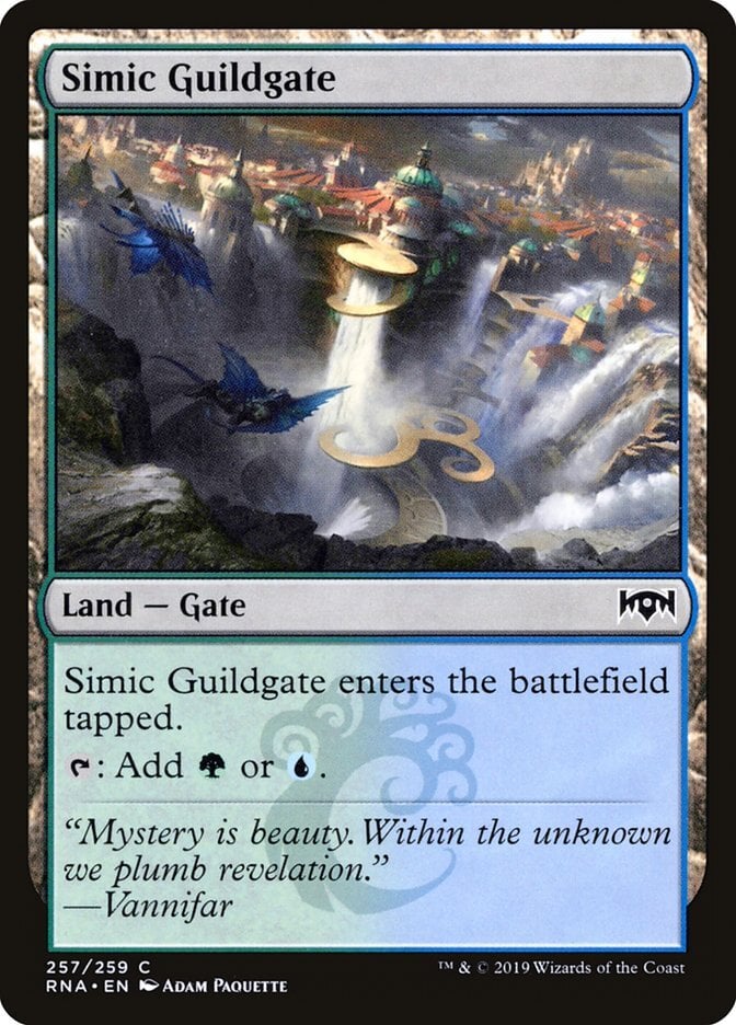 Simic Guildgate - Ravnica Allegiance-(257)