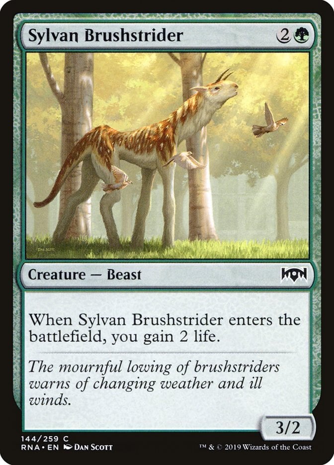 Sylvan Brushstrider - Ravnica Allegiance-(144)