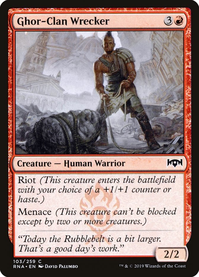 Ghor-Clan Wrecker - Ravnica Allegiance-(103)