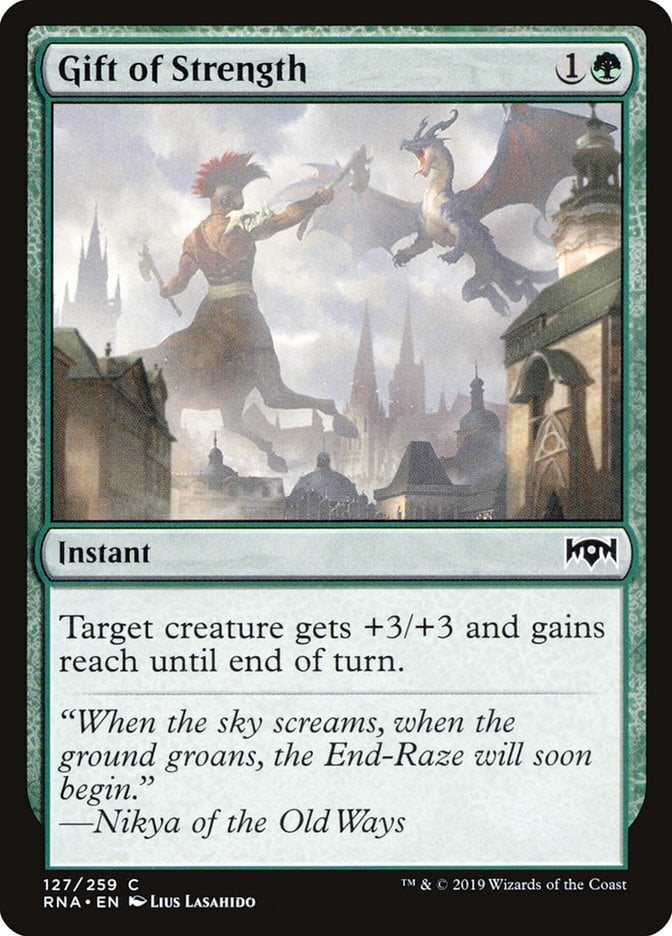 Gift of Strength - Ravnica Allegiance-(127)