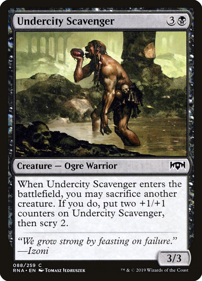 Undercity Scavenger - Ravnica Allegiance-(088)