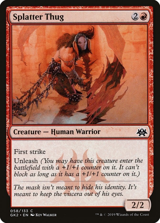 Splatter Thug - Ravnica Allegiance Guild Kit-(058)