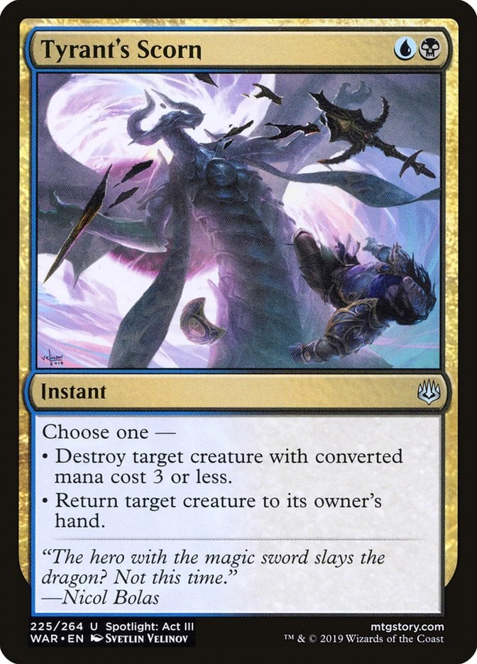 Tyrant's Scorn - War of the Spark-(225)