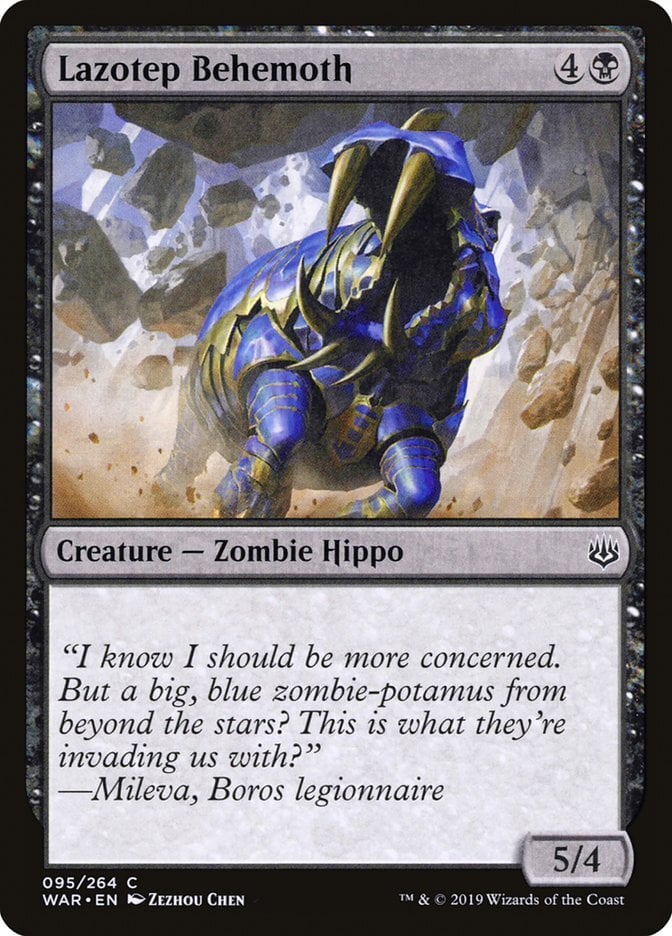 Lazotep Behemoth - War of the Spark-(095)