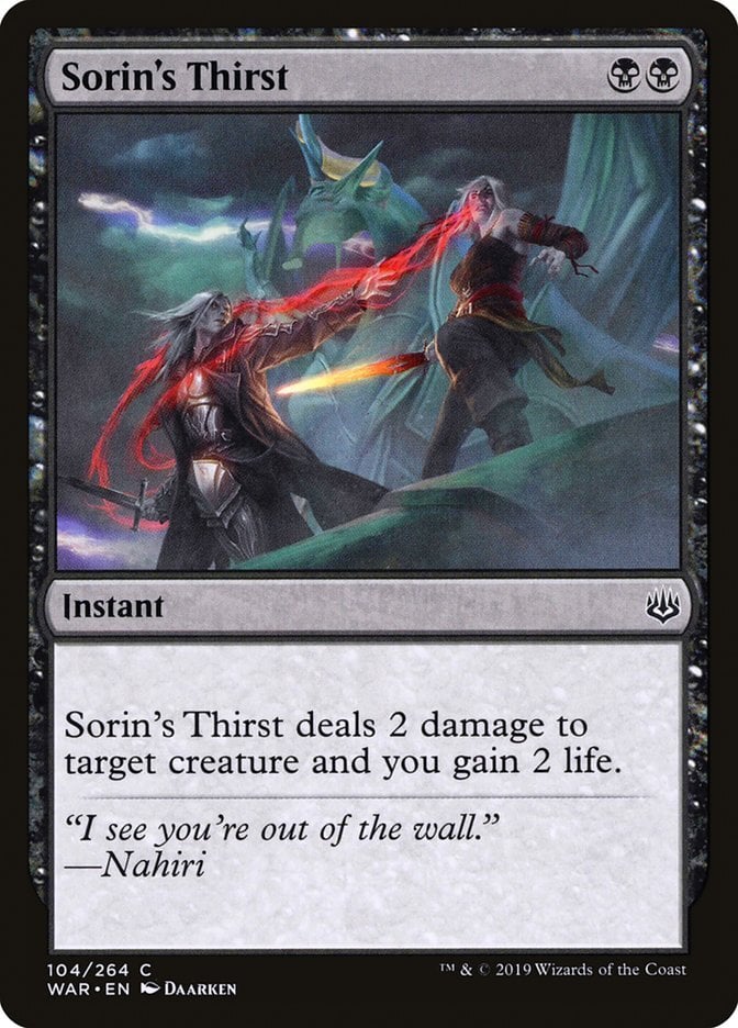 Sorin's Thirst - War of the Spark-(104)