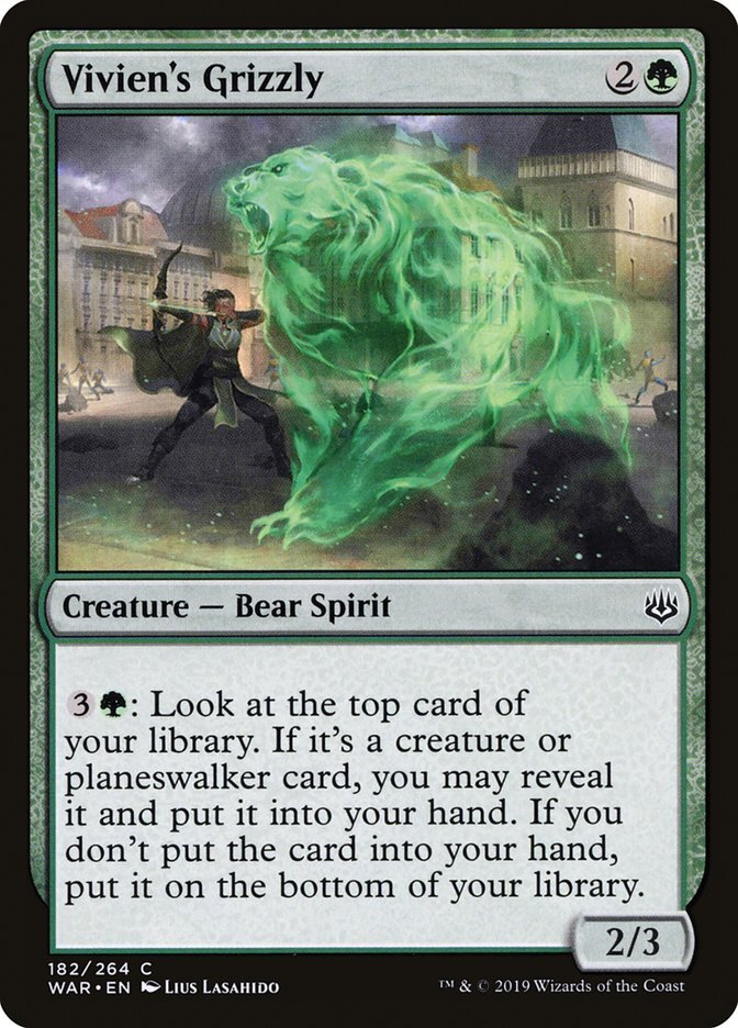 Vivien's Grizzly - War of the Spark-(182)