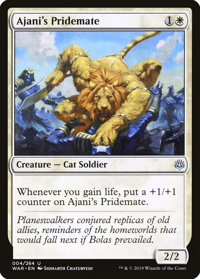 Ajani's Pridemate - War of the Spark-(004)