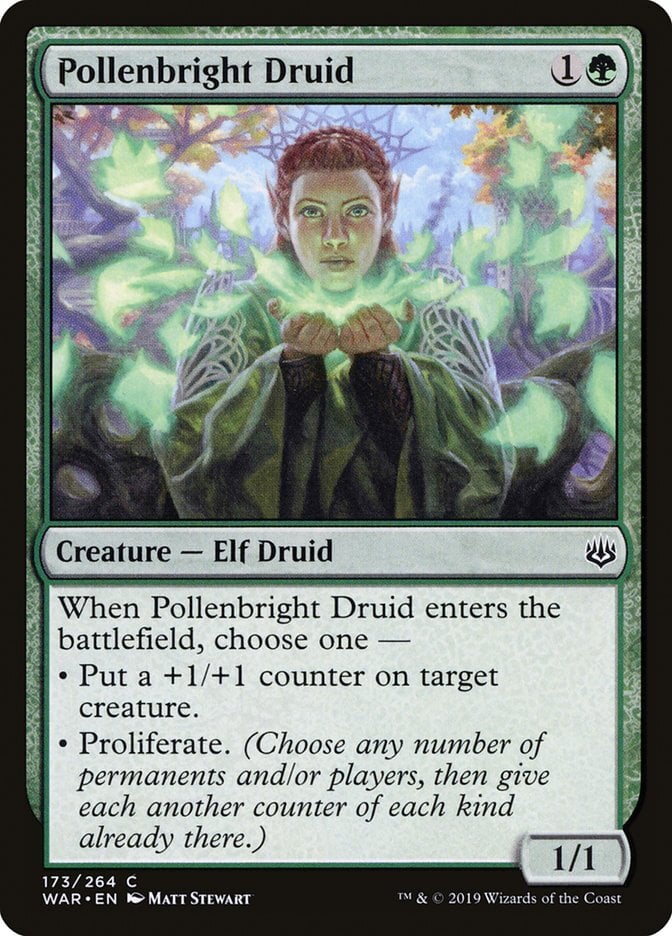 Pollenbright Druid - War of the Spark-(173)