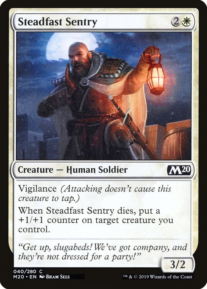 Steadfast Sentry - Core Set 2020-(040)