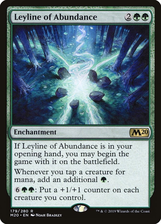 Leyline of Abundance - Core Set 2020-(179)