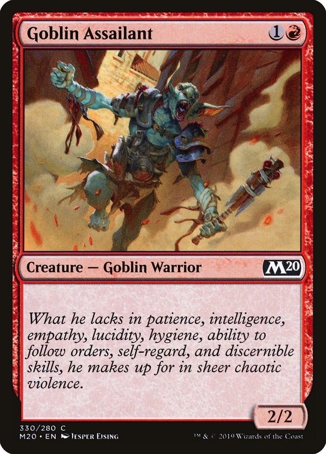 Goblin Assailant - Core Set 2020-(330)