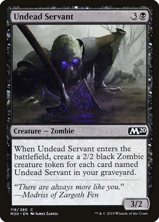Undead Servant - Core Set 2020-(118)