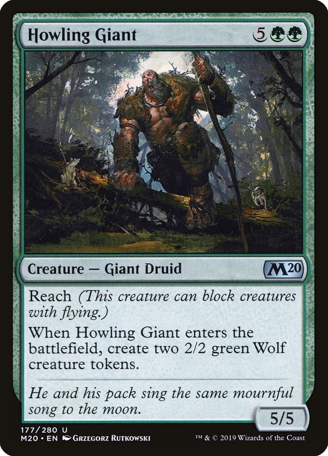 Howling Giant - Core Set 2020-(177)