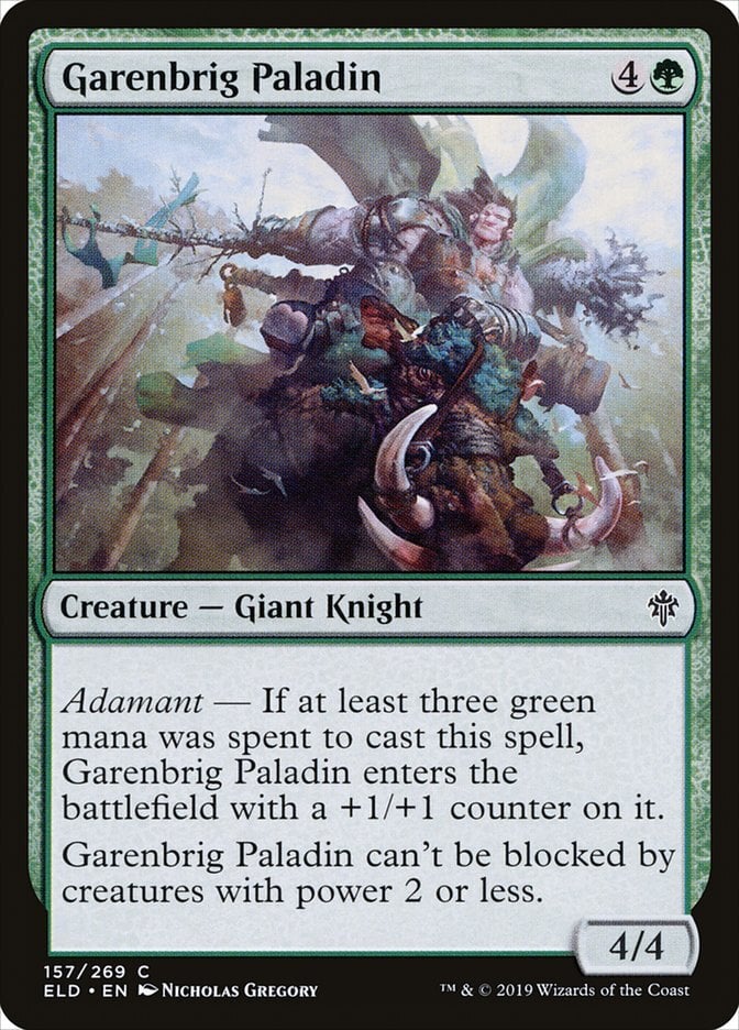 Garenbrig Paladin - Throne of Eldraine-(157)