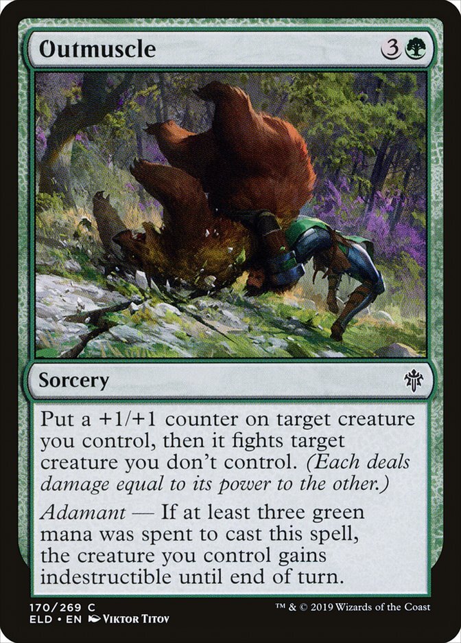 Outmuscle - Throne of Eldraine-(170)