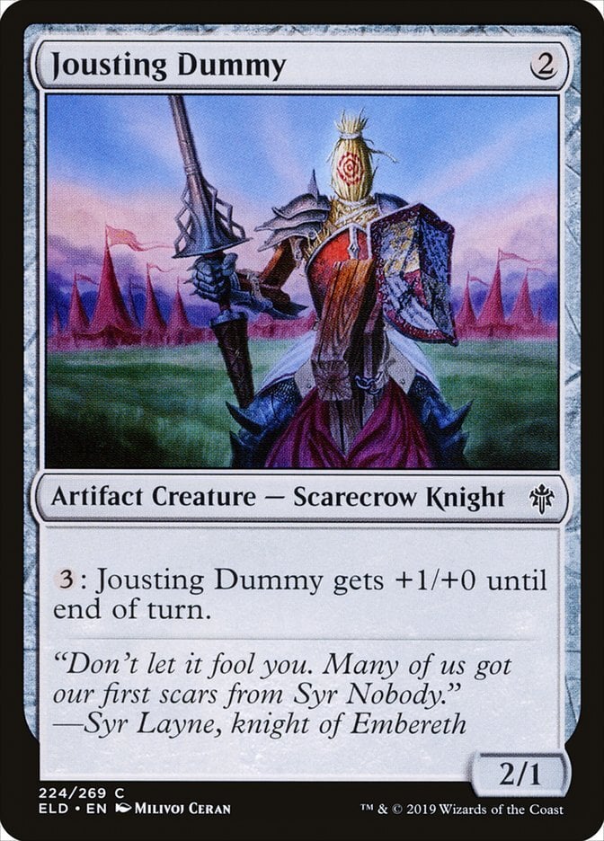 Jousting Dummy - Throne of Eldraine-(224)